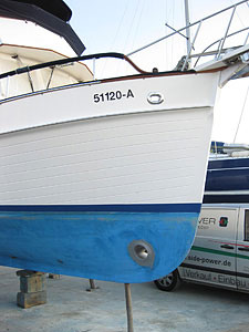 Einbau SE100 Grand Banks 36 Ibiza